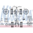 Salona ventilators NISSENS NS87117, 64116933910, 69412707010