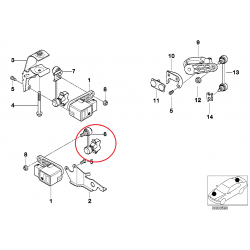 BMW E39 Xenona regulācijas svira 31121092883