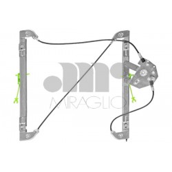 BMW 3 E46 98-01 loga pacēlāja mehānisms priekšas L elektro bez motoriņa