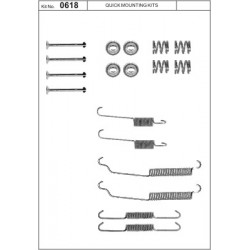205 Bremžu loku rem.k-ts   Quick Brake  Q618