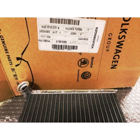 Audi A3, VW salona radiators 5Q0 819 031B
