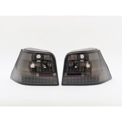 VW Golf 98-03 aizmugures LED smoke/chrome, komplekts E