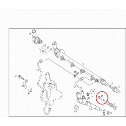 MERCEDES A (W168), VANEO (414) sprauslas skrūve A0039900322 2