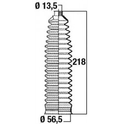 Stūres putekļu gumija 13X56X218 84072, 93191675, 1609558 2