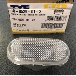 Nissan Micra 03-10 pagrieziens spārnā balts L, R TYC,...