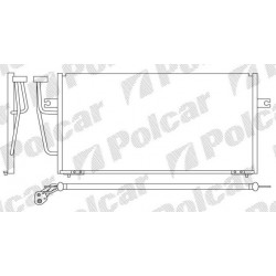 VV S40 96-00 radiators KOND BENZ/AUT 650X350X20