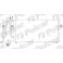 Volvo S40/V40 96-00 kondicioniera radiators BENZ/DIES MAN 650X350X20