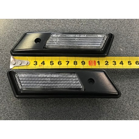 BMW E24, E32, E36, E34 pagrieziens spārnā dzeltens L, R TYC 2gab. 63131378009 63131378010