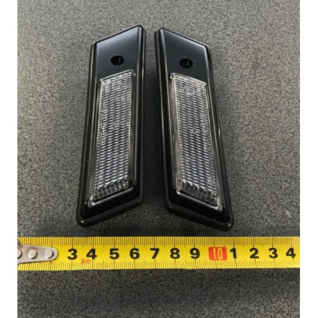 BMW E24, E32, E36, E34 pagrieziens spārnā dzeltens L, R TYC 2gab. 63131378009 63131378010