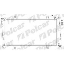 Volvo S40/V40 96-00 radiators 1.9TDi 622x330x27