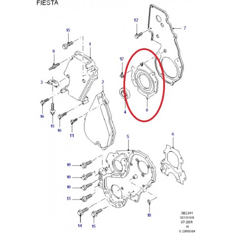 Vārpstas blīvgredzens, Degvielas augstspiediena sūknis VICTOR REINZ 81-90031-00, 527.410, XS4Q9G605AH, 1198063