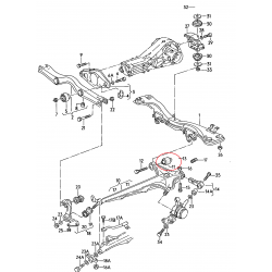 Sviras bukse Febi LM17663, Audi 100, 4D0511523A,... 2