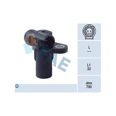 Kloķvārpstas impulsu devējs FAE FA79159,  4435050, 8200370572