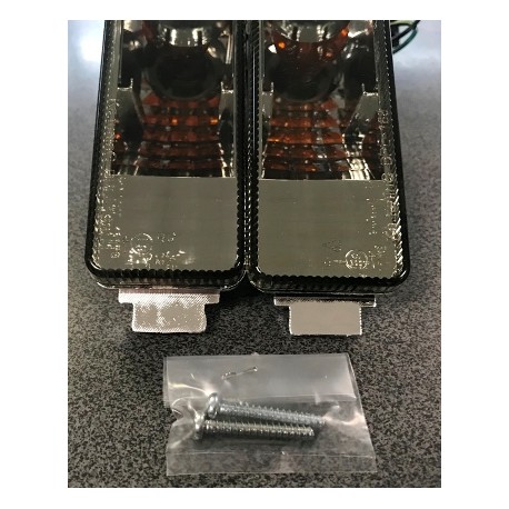 VW Golf 87-91 pagrieziens CRISTAL SMOKE komplekts E