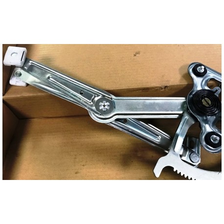 Mercedes W124 85-95 loga pacēlāja mehānisms priekšas L elektro bez motoriņa 1247200346