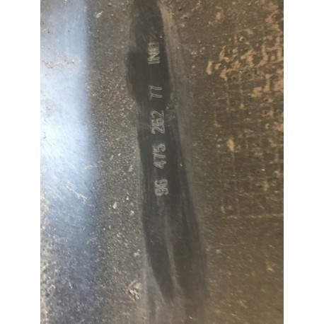 Peugeot 1007 aizmugures bampera uzlika, lietota 9647526277