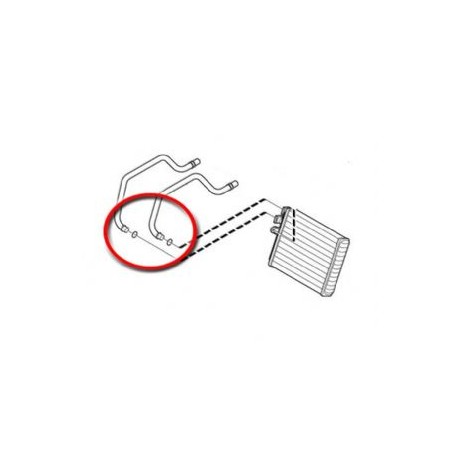 Volvo XC90 salona radiatora blīve 8693268