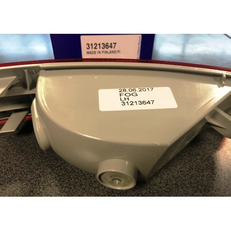 Volvo XC90 07- aizmugures miglas lukturis L 31213647