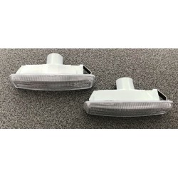 BMW E39 96-03 pagrieziens uz spārna balts komplekts 2gb 2