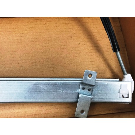 Outlander 03-07 loga pacēlāja mehānisms priekšas elektro bez motora L, MR-573878