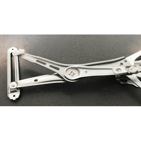 Opel Astra 98-04 loga pacēlāja mehānisms priekšas R elektro bez motoriņa 90543918, 140274