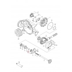 Audi A4, A6, A5 kārbas gultnis flancis 0B4409175E 2