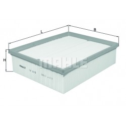 Gaisa filtrs MAHLE ORIGINAL LX819, 06C133843