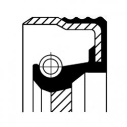 Vārpstas blīvgredzens, Automātiskā pārnesumkārba CORTECO 19036709B, 51x65x7 2