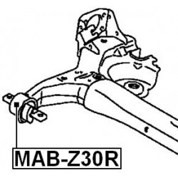 MITSUBISHI COLT VI 04-12 aizmugures tilta buse YAMATO, 4120A002 2