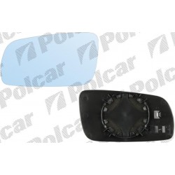 Audi spoguļa stikls L liels apsildāms 4A0857507