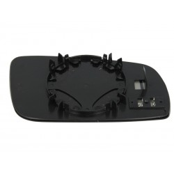 VW Golf 98-03 spoguļa ieliktnis L taisns apsildāms zils 2