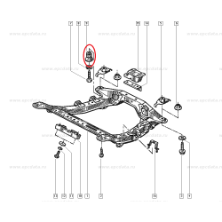Tilta bukse Sasic 34-R059, 4001573, 7700779772 2