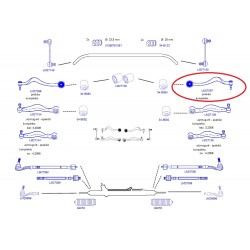 Svira LM27096M  MOOG,  	31126774825, 31126765995, 31126760183, 021-BMW98 2