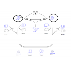 Tilta bukse CORTECO 34-V034, 802-34529, 7M0505222B, 80004740 2
