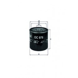 Eļļas filtrs MAHLE ORIGINAL OC976, LS923