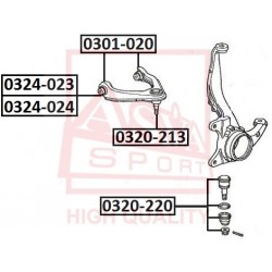Honda ACCORD, Civic 08- lodbalsts CTR, 51270-S04-023,  	51270-S84-A01 2