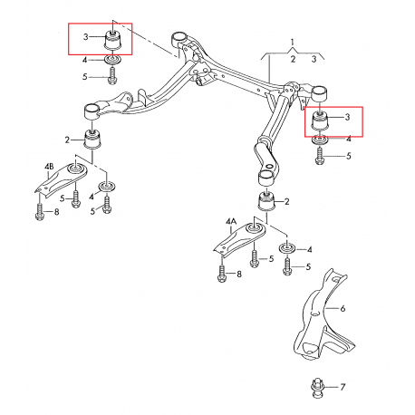 Tilta bukse LM29791 LEMFÖRDER, 4F0505145A, 2979101
