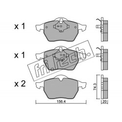 Bremžu uzlikas Trusting FDB1167, 8D0615116D