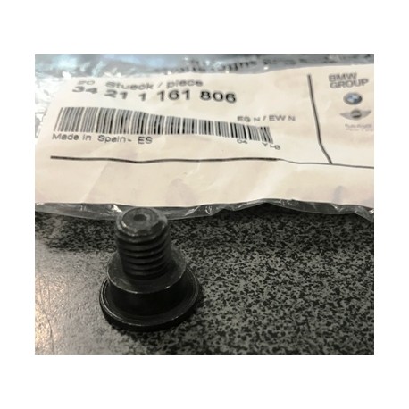 BMW bremžu diska stiprināšanas skrūve M8x1.25x14 mm 34211161806