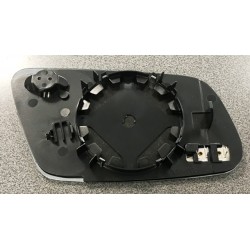 Audi A3 00-03 spoguļa ieliktnis L sfērisks, apsildāms, zils 8D0857535E 2