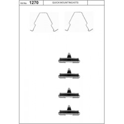 Bremžu uzliku rem.k-ts Quick Brake Q1270