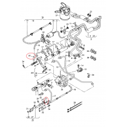 Blīvgredzens BOSCH F 00V P01 003, 059130119 2
