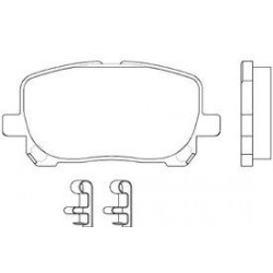Bremžu kluči TOYOTA AVENSIS VE
