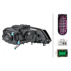 Audi A3 08- lukturis D3S+H7 XENON LED R HELLA 1EL 009... 2