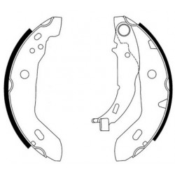 Bremžu loki Ferodo 4421.00,  FSB569, 0986487565, 1684200320