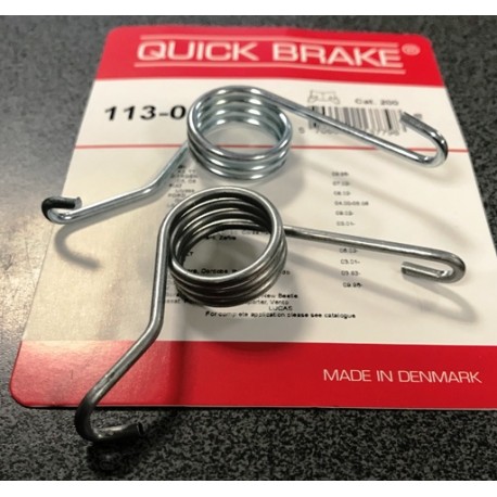 VW Golf 4 Audi A3 Bremzu suporta atsperes QUICK BRAKE QB113-0501