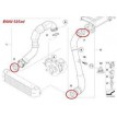 BMW blīve pie IC radiatora 59,0X67,2X6,2, 11617790547