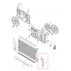 Audi A3 08-13 nosegs L 8P0121283E