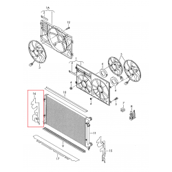 Audi A3 08-13 nosegs R 8P0121284E