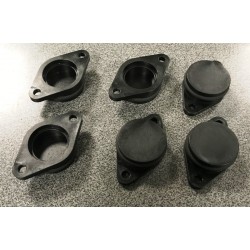 BMW M57 M57N M57TU 6x BMW Plastmasas ieplūdes kolektora korķi Swirl Flap 33mm 2